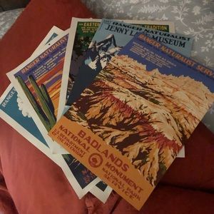 Vintage National Park Posters